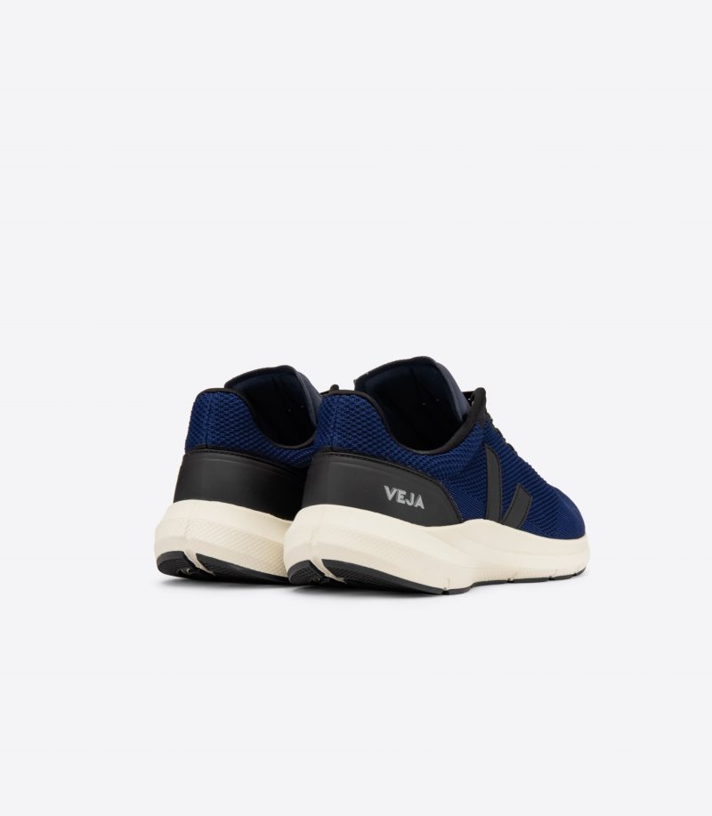 Black / Dark Blue Veja Marlin Lt V-knit Women's Sneakers | IE-460605