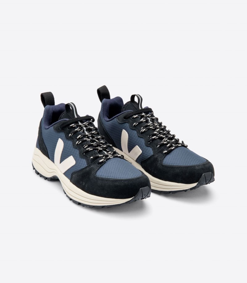 Black / Dark Blue Veja Venturi Men's Sneakers | IE-999255