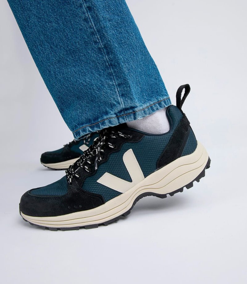 Black / Dark Blue Veja Venturi Women's Sneakers | IE-637225