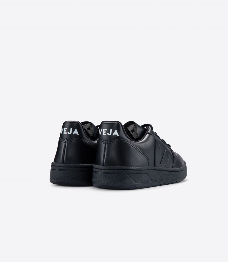 Black Veja V-10 CWL Women's Sneakers | IE-590675