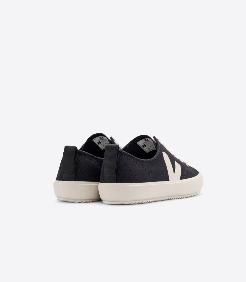 Black / White Veja Nova Men's Sneakers | IE-035962