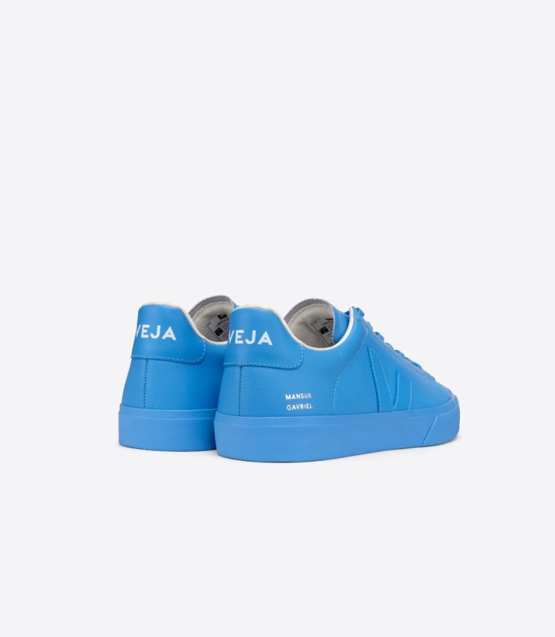 Blue Veja Campo Veja X Mansur Gavriel Women's Sneakers | IE-630697