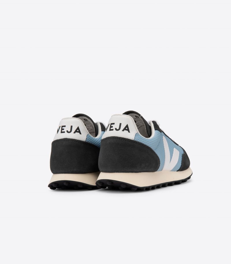 Blue / White / Dark Grey Veja Rio Branco Alveomesh Men's Sneakers | IE-280580