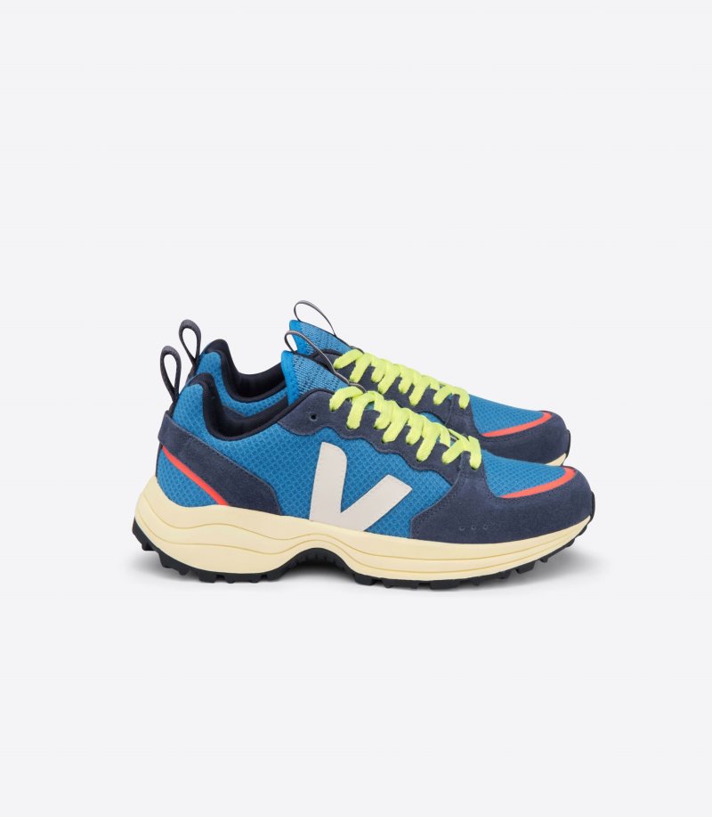 Blue / Yellow Veja Venturi Hexamesh Men\'s Sneakers | IE-503398