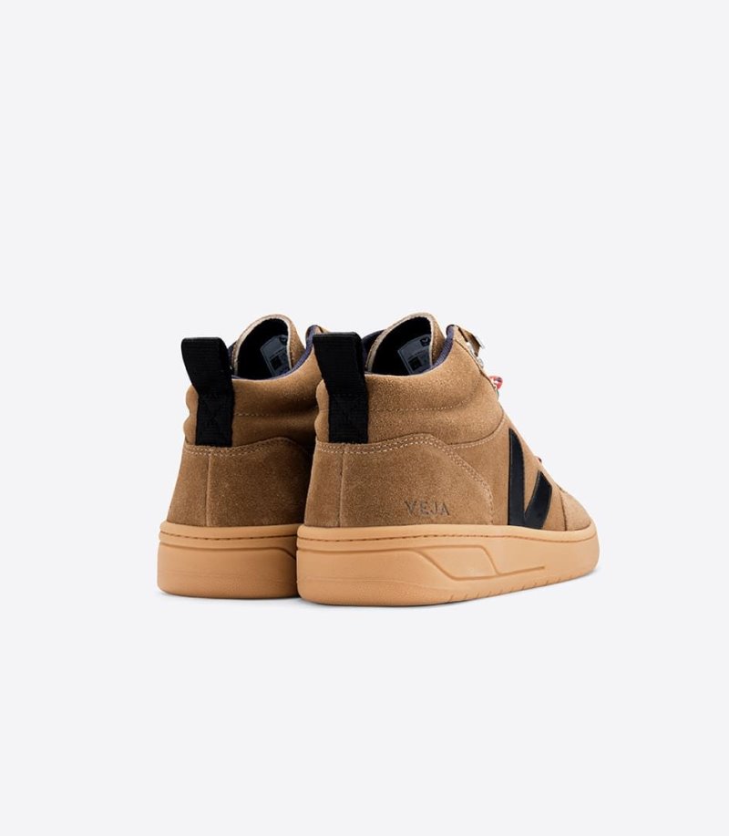 Brown / Black Veja Roraima Suede Women's Sneakers | IE-239651