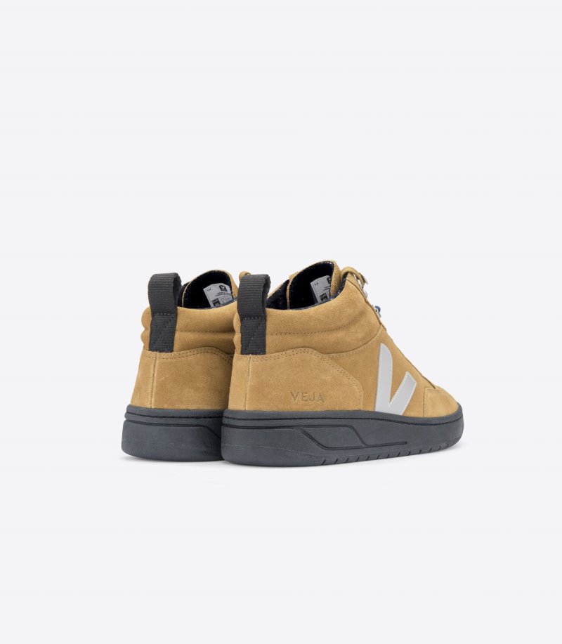 Dark Grey / Brown Veja Roraima Suede Women's Sneakers | IE-387241