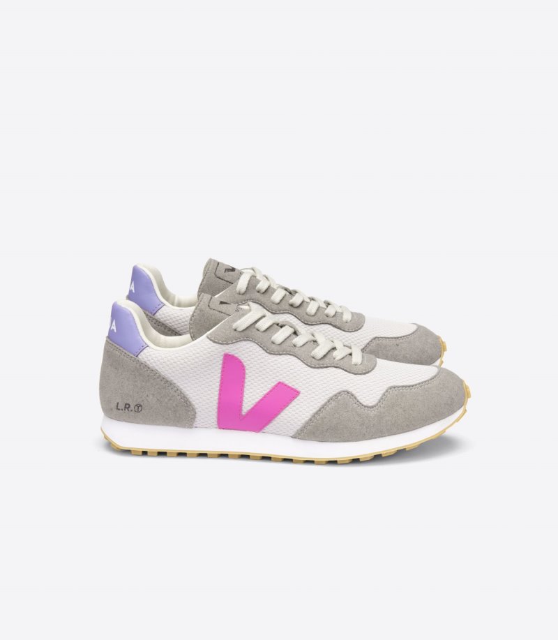 Light Grey / Purple Veja Sdu REC Alveomesh Women\'s Sneakers | IE-229563