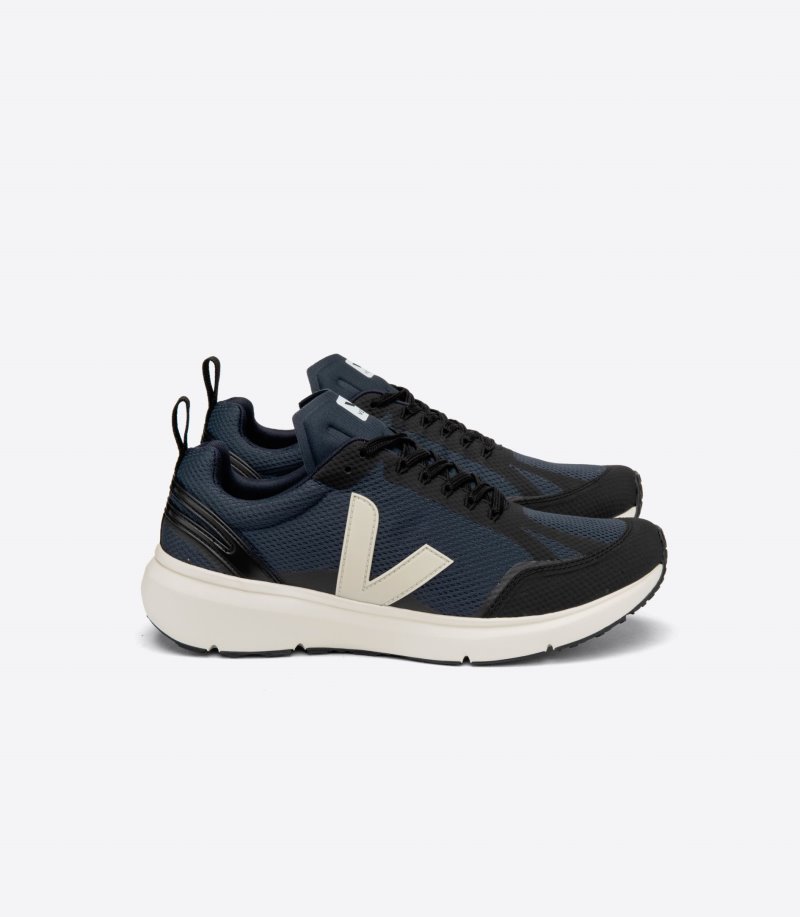 Navy Veja Condor 2 Alveomesh Men\'s Sneakers | IE-613967