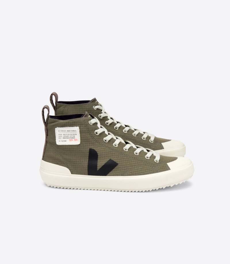 Olive / Black Veja Nova Hl Ripstop Women\'s Sneakers | IE-128777