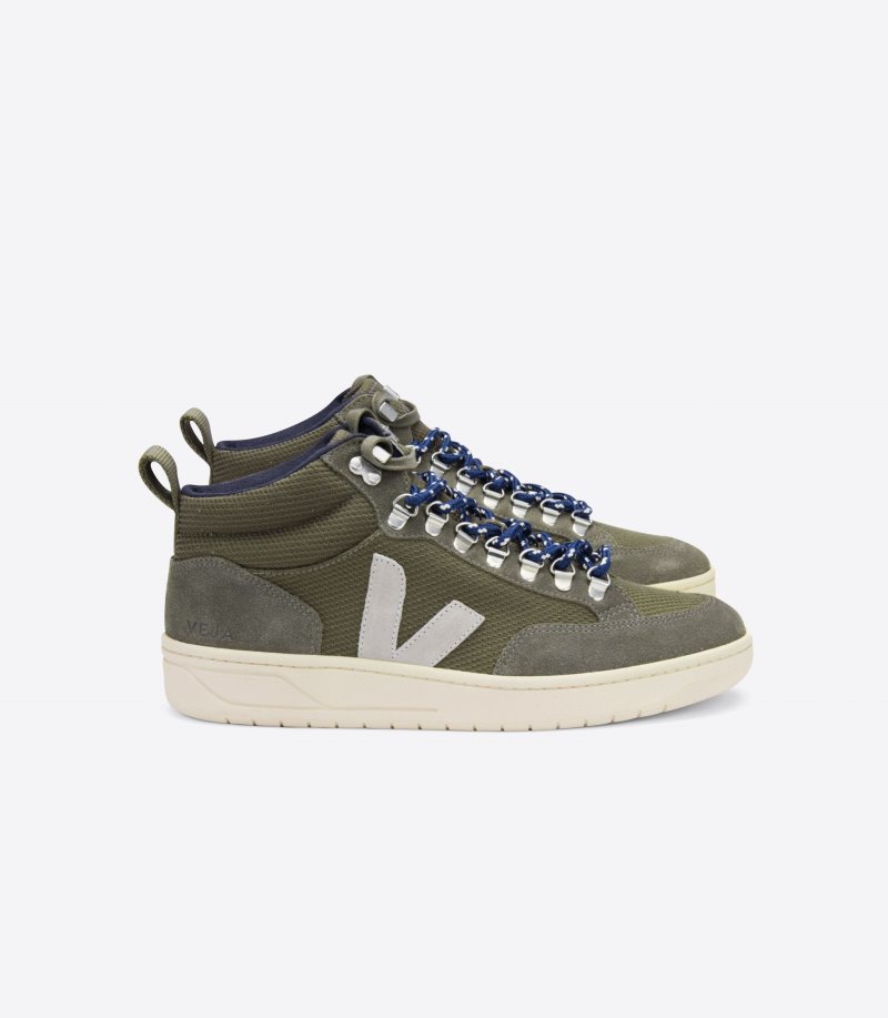 Olive / Grey Veja Roraima B-Mesh Women\'s Sneakers | IE-290829