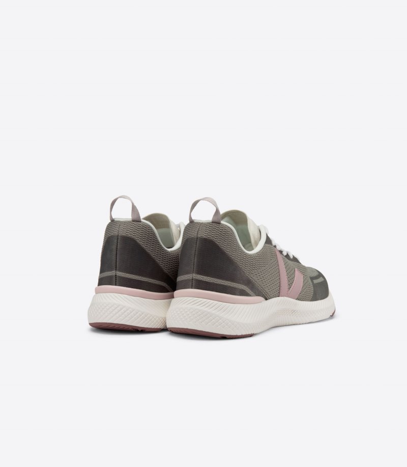 Olive / Pink Veja Impala Jacquard Women's Sneakers | IE-024426