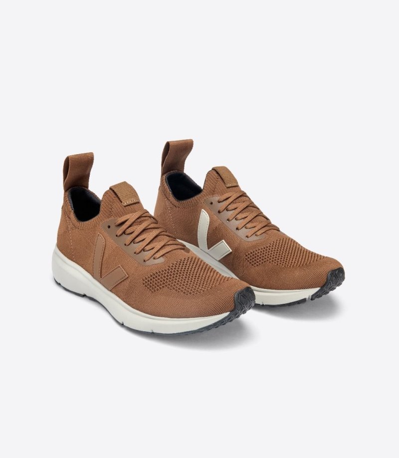 Orange Veja V-knit Rick Owens Runner Style 2 V-knit Veja X Rick Owens Women's Sneakers | IE-000253