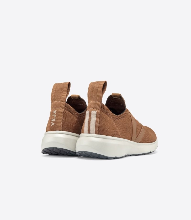 Orange Veja V-knit Rick Owens Runner Style 2 V-knit Veja X Rick Owens Men's Sneakers | IE-328793