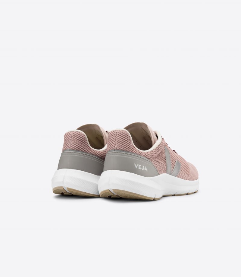 Pink / Silver Veja Marlin Lt V Knit Women's Sneakers | IE-881601