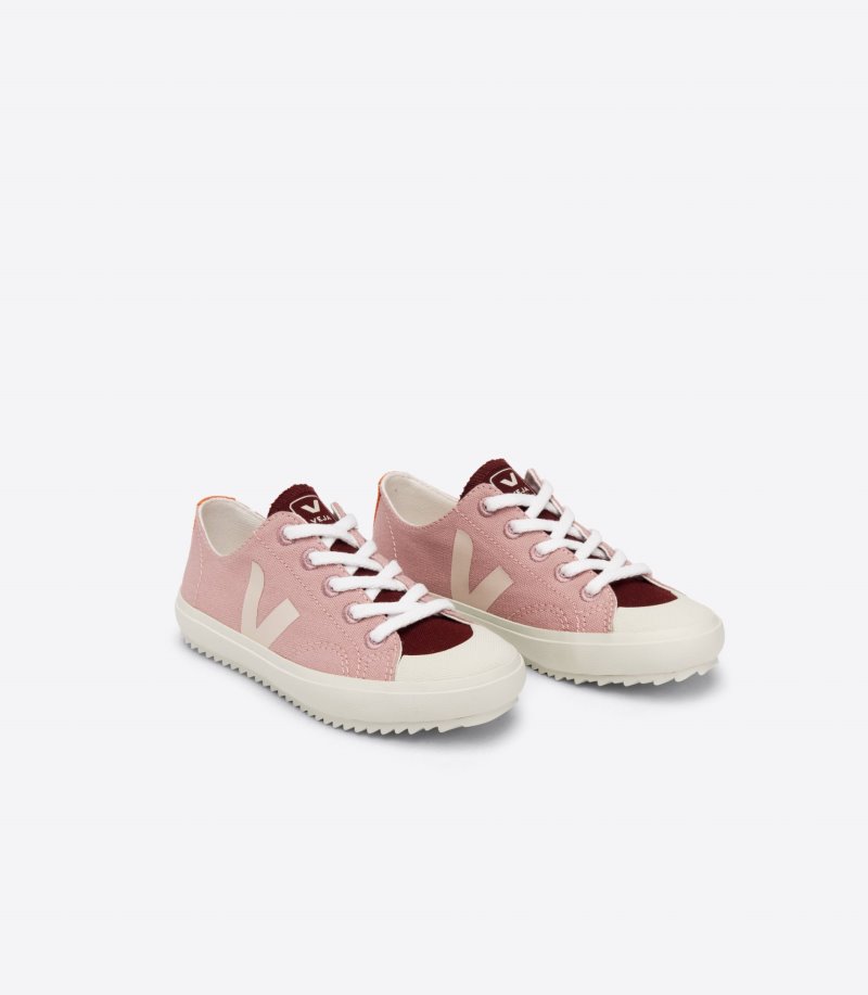 Pink Veja Flip Canvas Kids' Sneakers | IE-572949