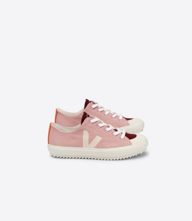 Pink Veja Flip Canvas Kids\' Sneakers | IE-572949