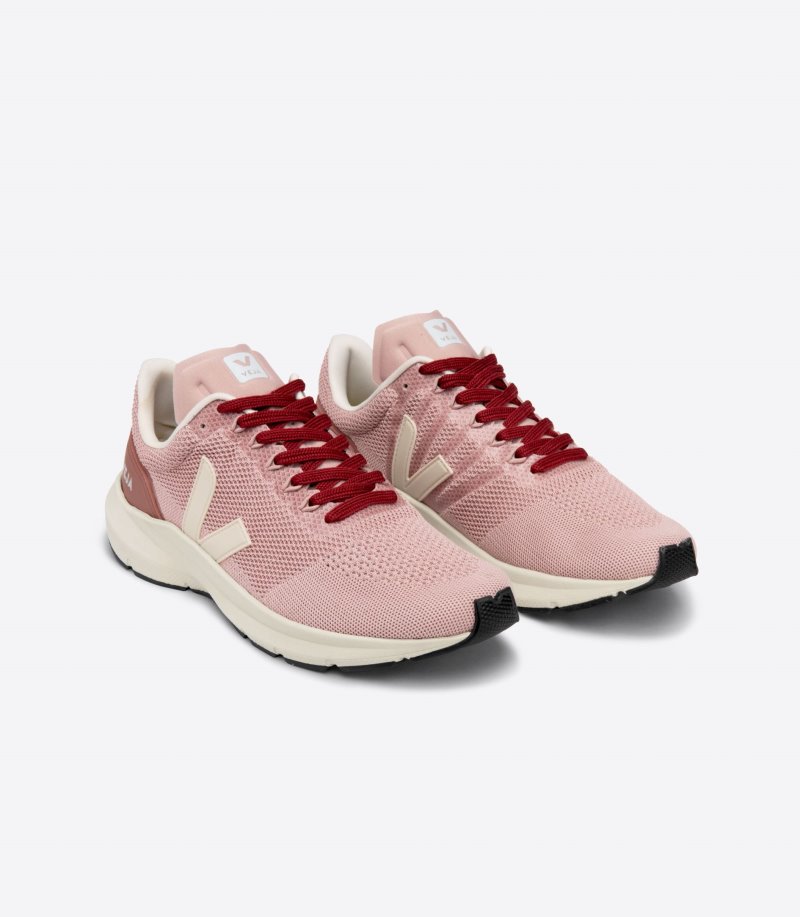 Pink Veja Marlin Lt V-knit Women's Sneakers | IE-720077