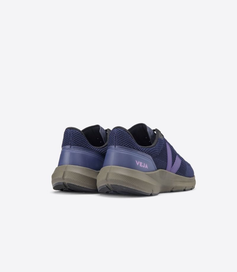 Purple / Dark Grey Veja Marlin V-knit Women's Sneakers | IE-332180