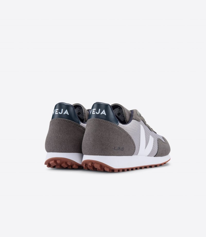 Silver / White / Grey Veja Sdu B-Mesh Women's Sneakers | IE-552877