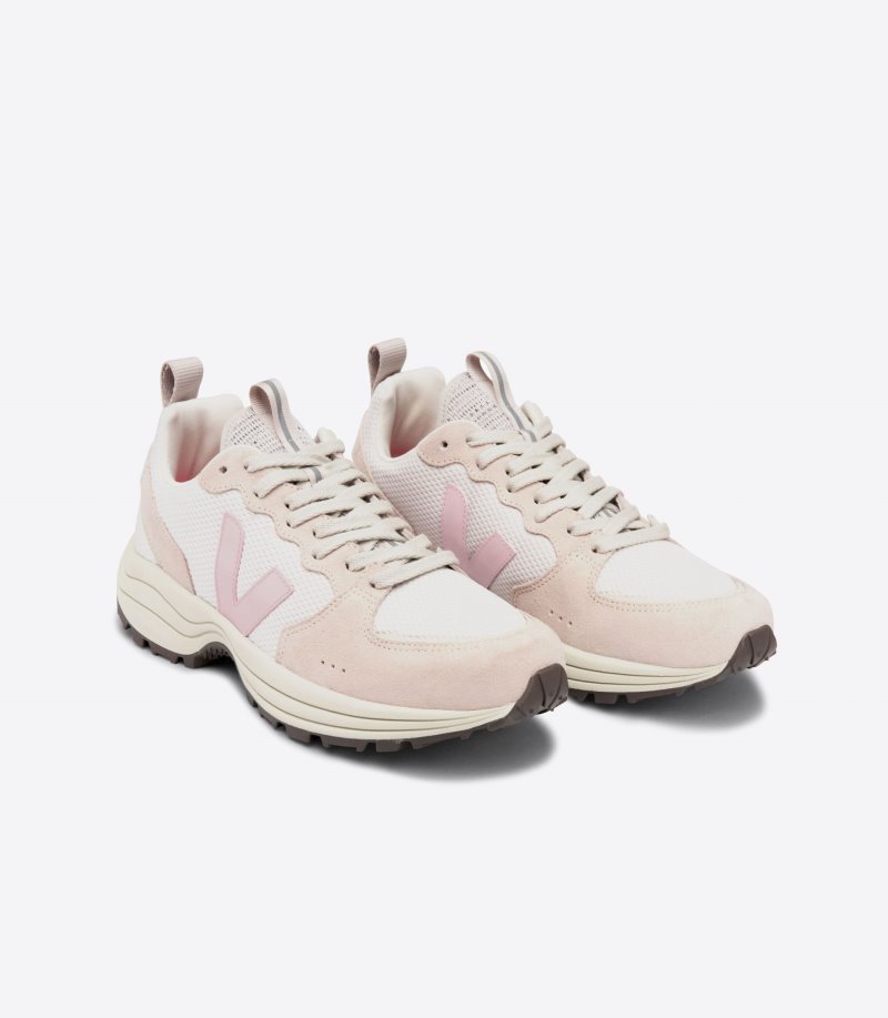 White / Beige / Pink Veja Venturi Alveomesh Women's Sneakers | IE-507127