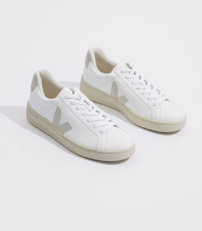 White / Beige Veja Urca CWL Men's Sneakers | IE-549187