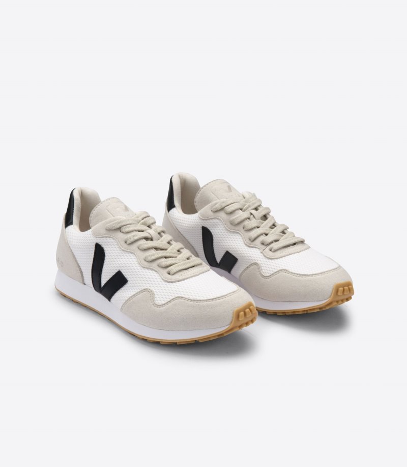 White / Black / Beige Veja Sdu REC Alveomesh Men's Sneakers | IE-053986