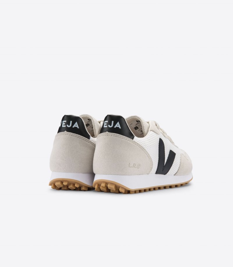 White / Black / Beige Veja Sdu REC Alveomesh Men's Sneakers | IE-053986