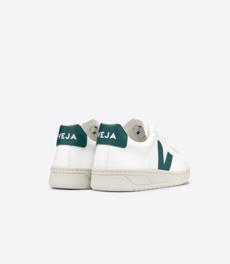 White / Green Veja Urca CWL Men's Sneakers | IE-508591