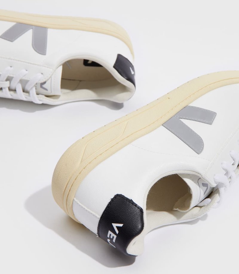 White / Grey / Black Veja Urca CWL Men's Sneakers | IE-198750