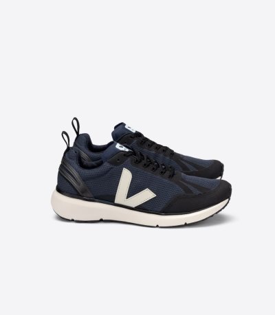 Black / Dark Blue Veja Condor 2 Alveomesh Women's Sneakers | IE-061772