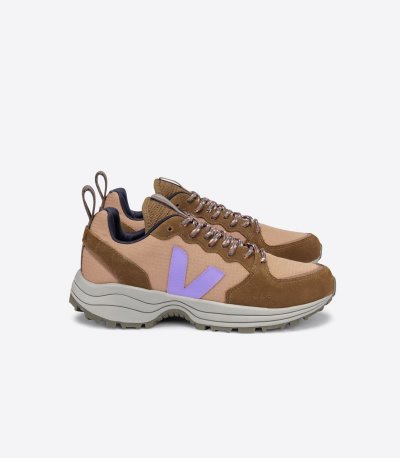 Brown / Purple Veja Venturi Ripstop Women's Sneakers | IE-113248