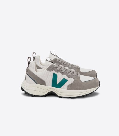 Grey / Green Veja Venturi Alveomesh Men's Sneakers | IE-540378