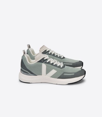 Light Green / Cream Veja Impala Jacquard Men's Sneakers | IE-121729