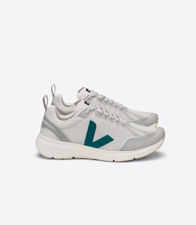 Light Grey / Green Veja Condor 2 Alveomesh Men's Sneakers | IE-208025