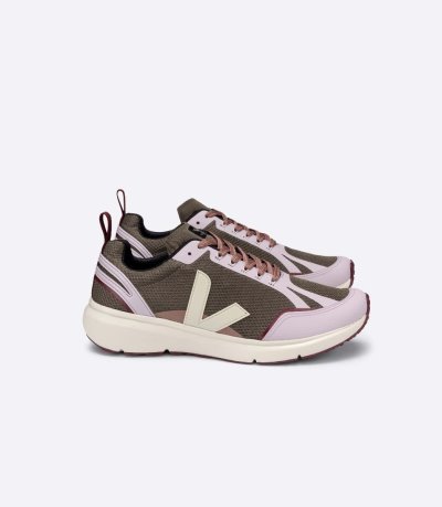 Olive / Purple Veja Condor 2 Alveomesh Women's Sneakers | IE-464866