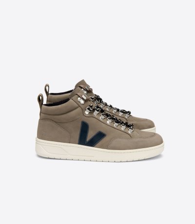 Olive Veja Roraima Nubuck Women's Sneakers | IE-130469