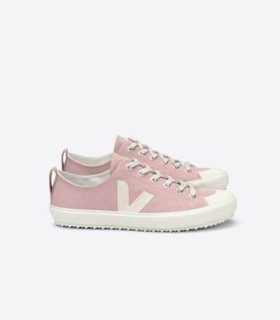 Pink Veja Nova Canvas Women's Sneakers | IE-691664