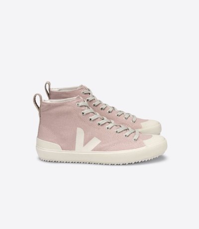 Pink Veja Nova Ht Canvas Women's Sneakers | IE-549372