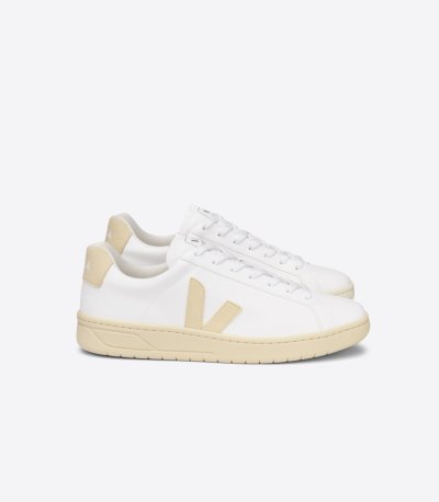 White / Beige Veja Urca CWL Men's Sneakers | IE-720720