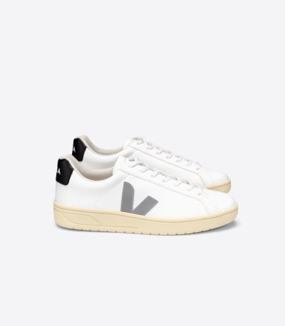 White / Grey / Black Veja Urca CWL Men's Sneakers | IE-198750